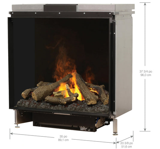 Dimplex e-MatriX 35 Inch Front Facing