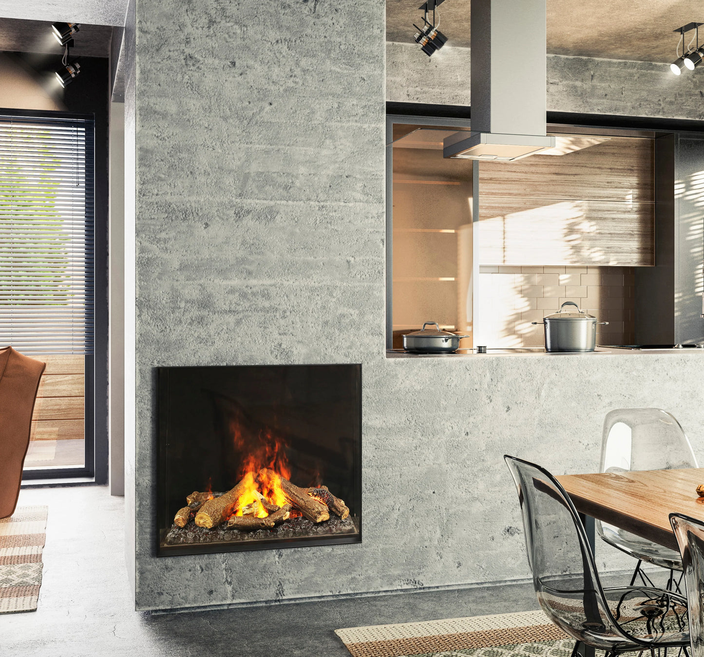 Dimplex e-MatriX 35 Inch Front Facing